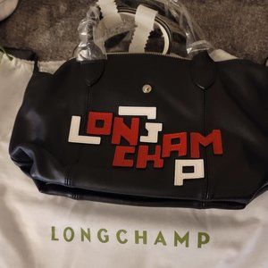 Longchamp Le Pliage Leather Tote